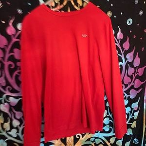 Hollister red long sleeve T-shirt